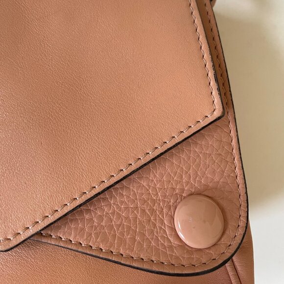 Rare Vintage Marc Jacobs Blush Pink Leather Bag w/ Silver Hardware - Picture 3 of 12